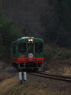 真岡鉄道。