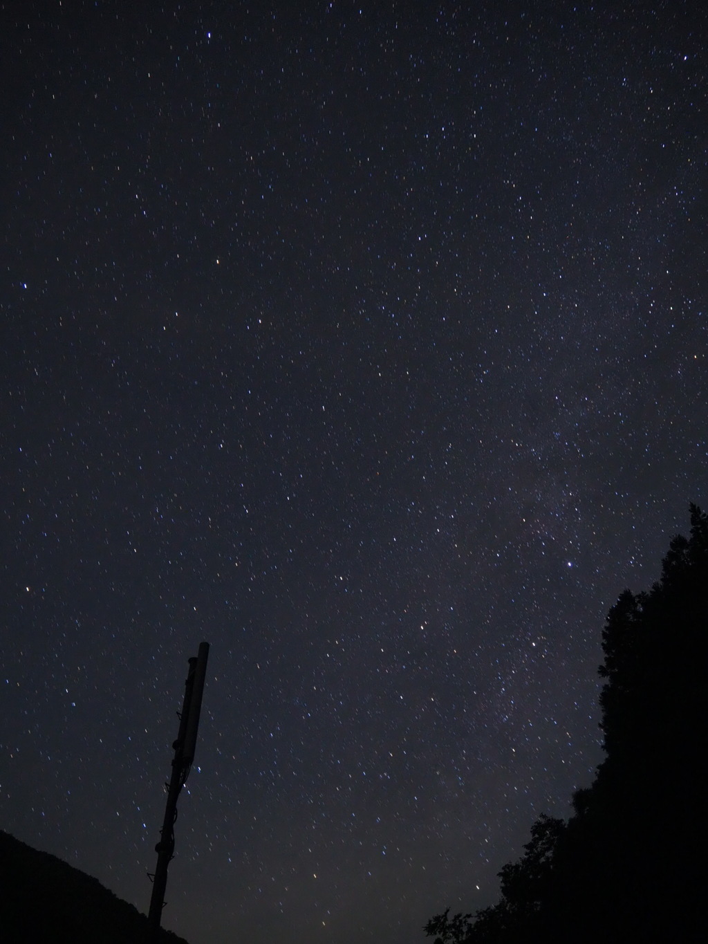 奥多摩の星空