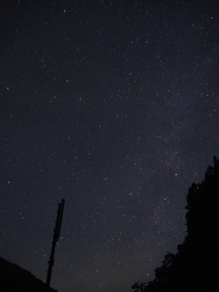 奥多摩の星空