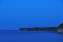 夜闇の能取岬