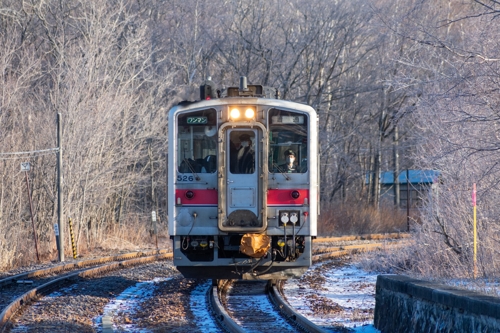 川湯温泉駅にて