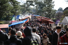 初詣の参道
