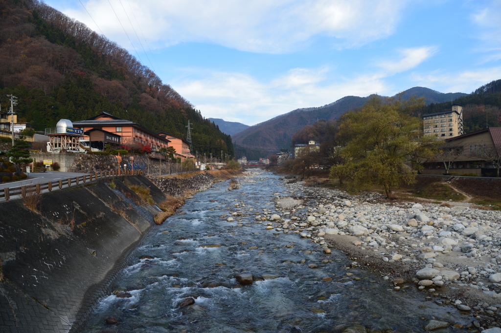 阿智村の朝