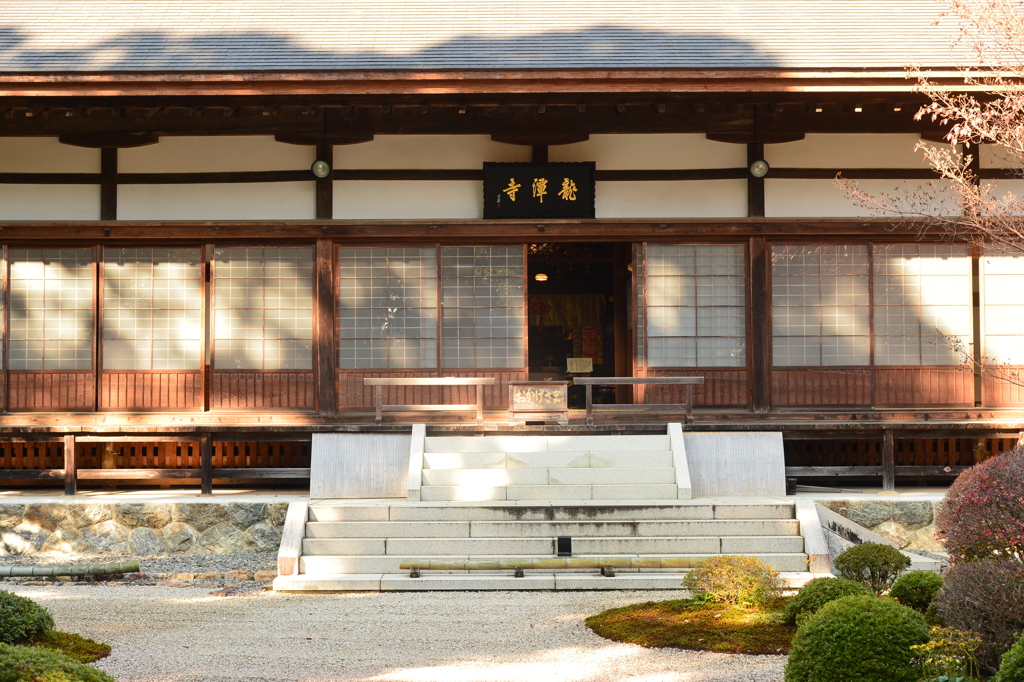 龍潭寺の庭園３