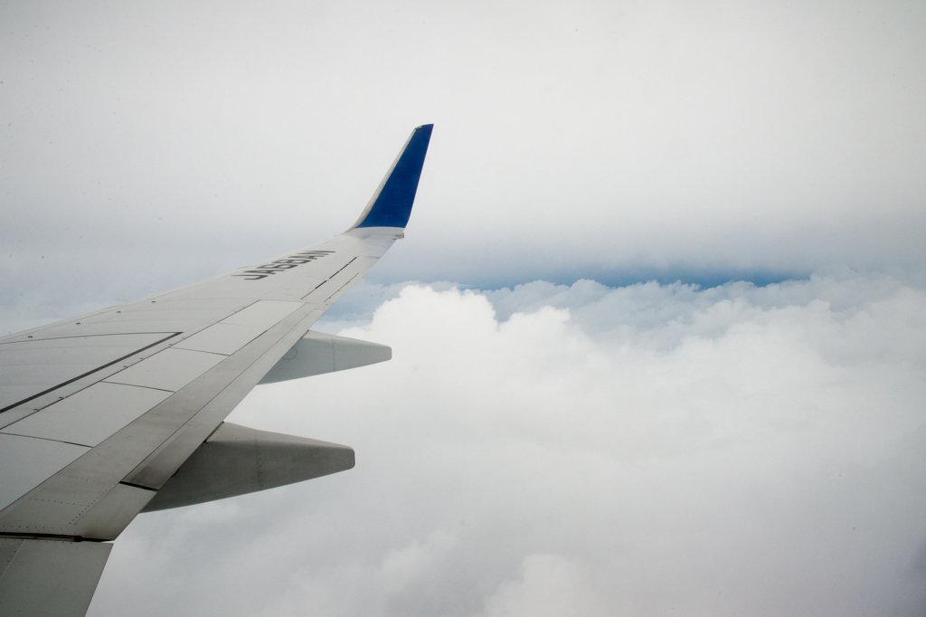 飛行機からの雲海