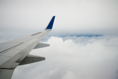 飛行機からの雲海