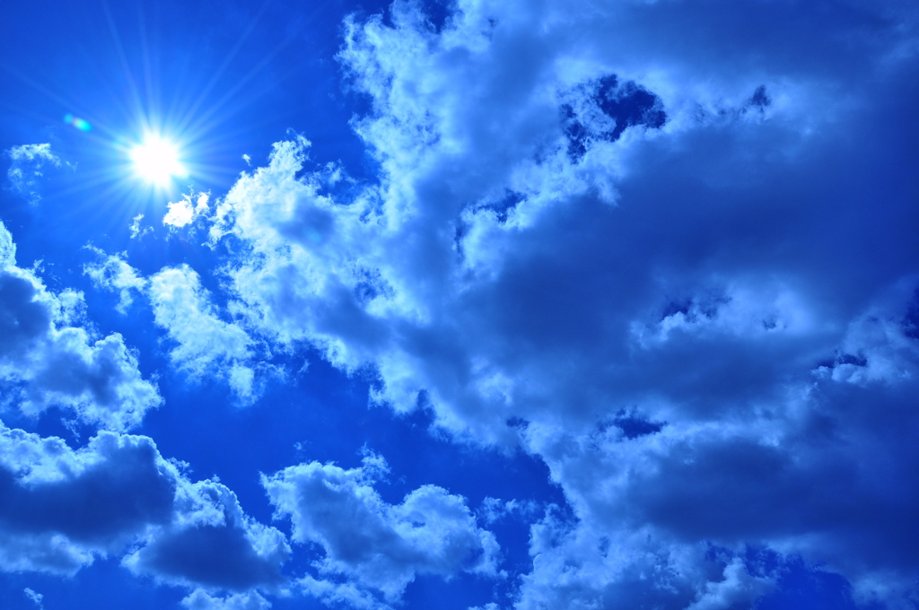 爽やかな青空