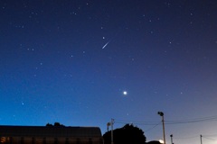 牧之原の流れ星