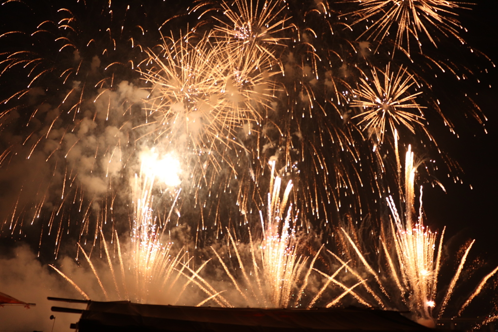 2018　厚木鮎祭り　花火5