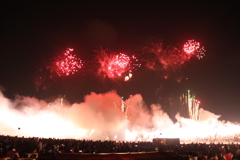 2018　厚木鮎祭り　花火4