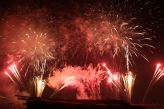 2018　厚木鮎祭り　花火2