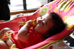 すると赤子はキリンの頭を食べてしもうたとさ。
