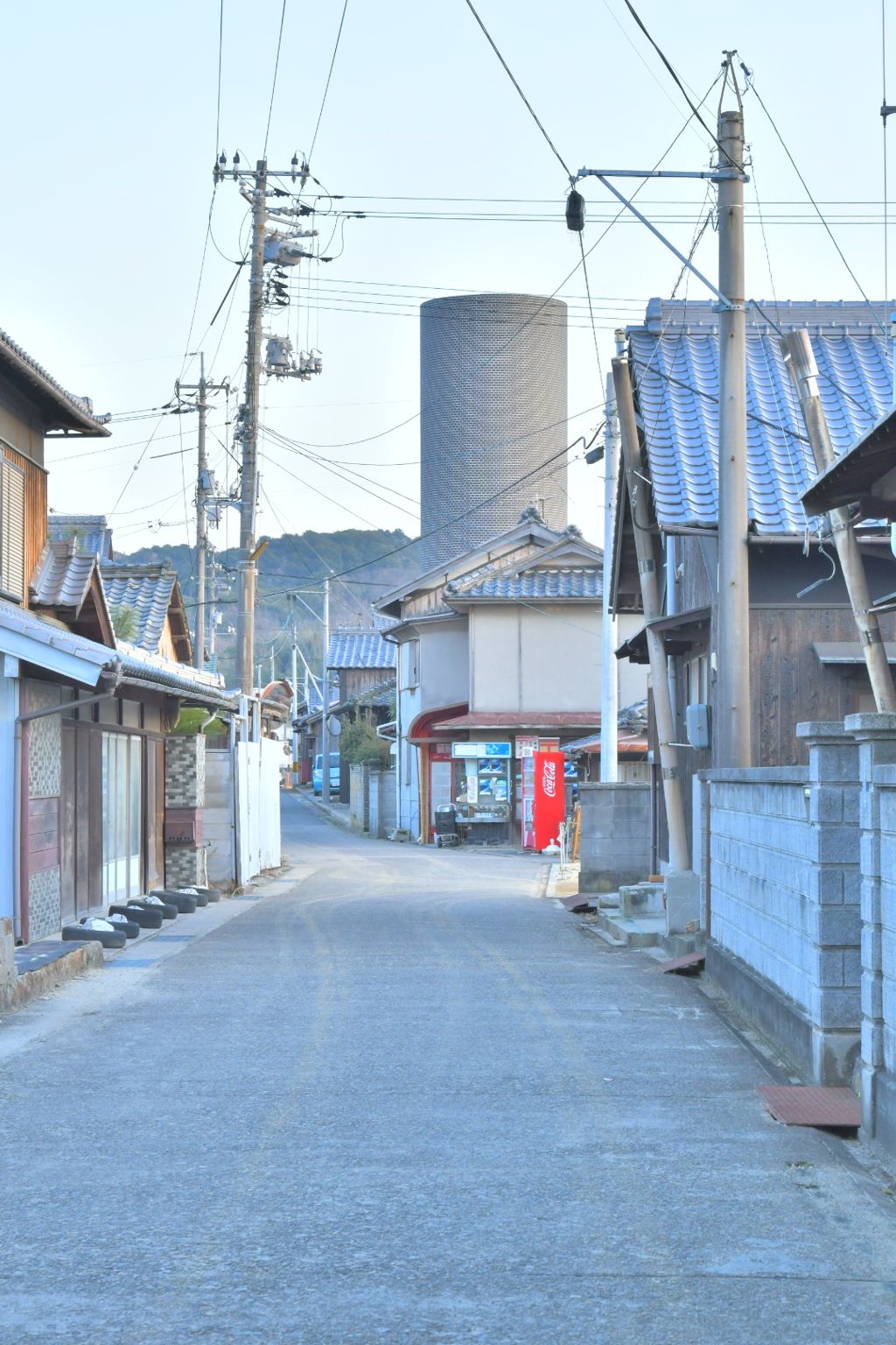 豊島家浦の町並み