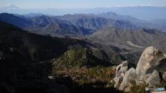 瑞牆山から 全て写るんです。