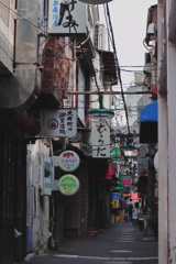 大井町の裏通り