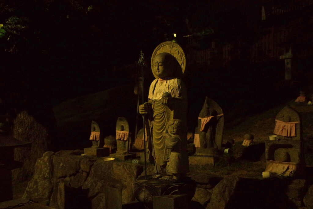 夜のお地蔵様