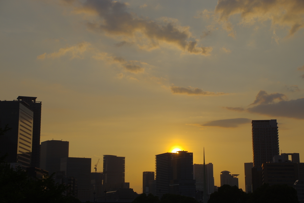 七夕の夕暮れ