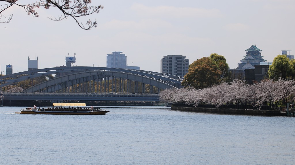 城の見える風景