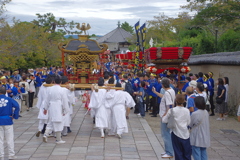斑鳩神社　秋祭り
