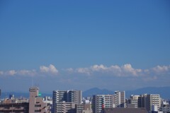 雲の下は奈良県