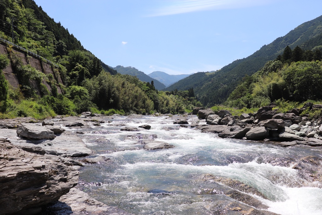 金砂湖 上流