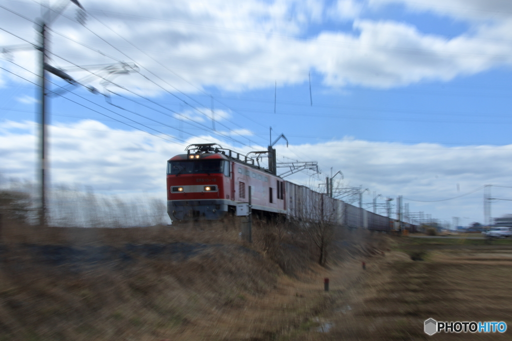 貨物列車流し