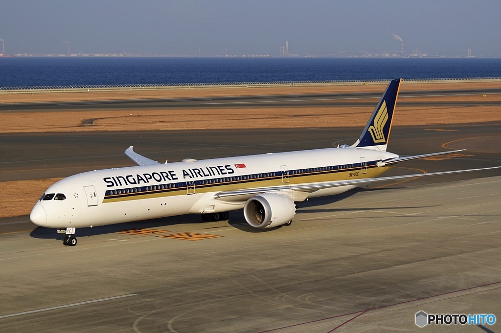 セントレア シンガポール航空 B787-10