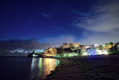 西浦温泉夜景