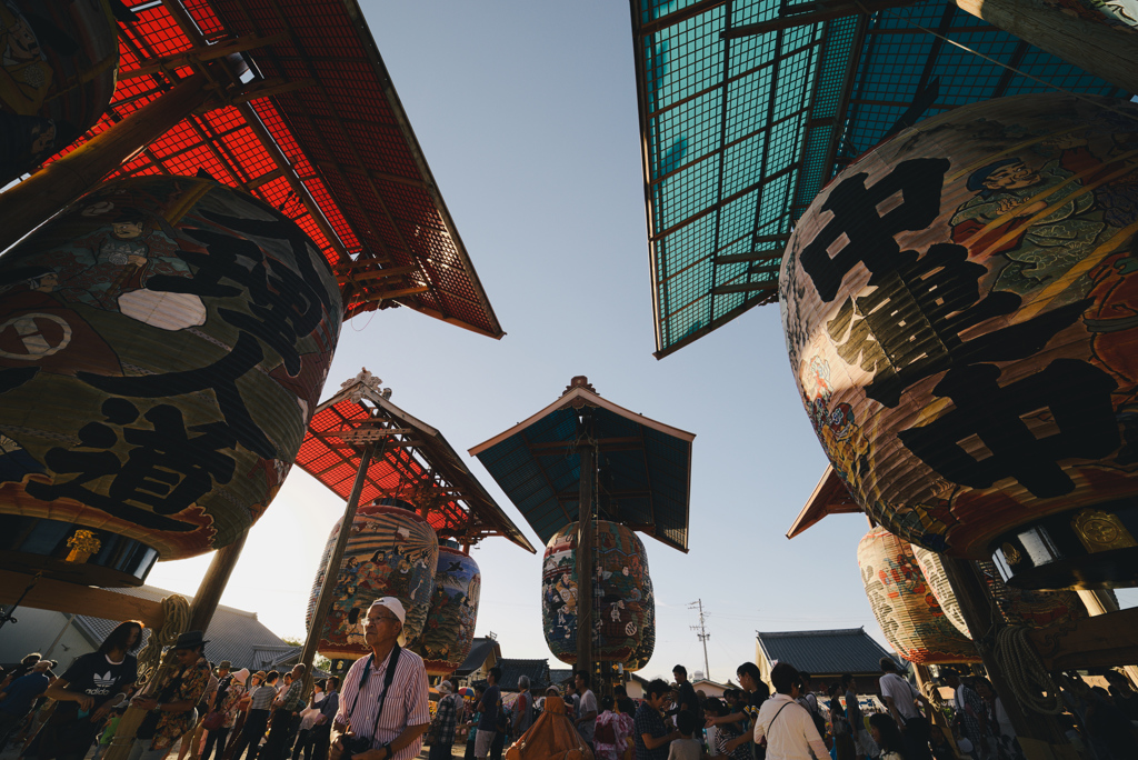 三河一色大提灯祭り