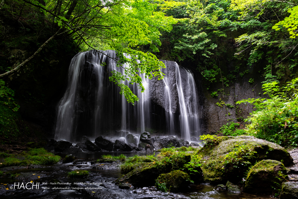 達沢不動滝（福島県猪苗代町）