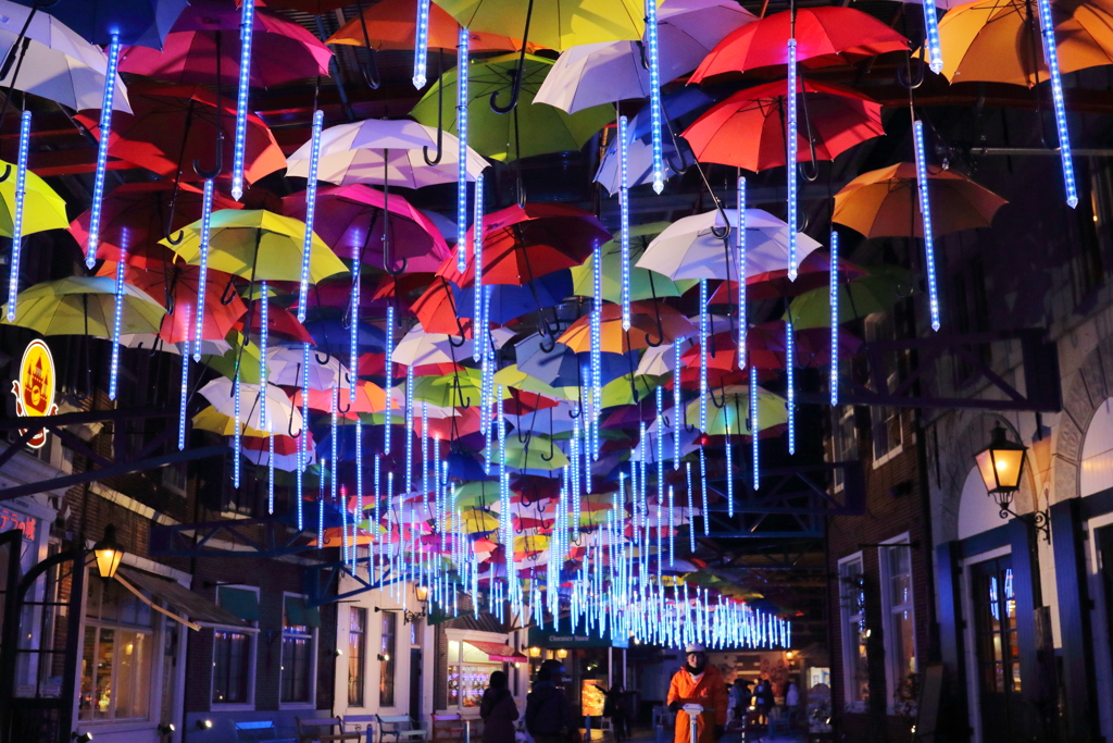 umbrella street