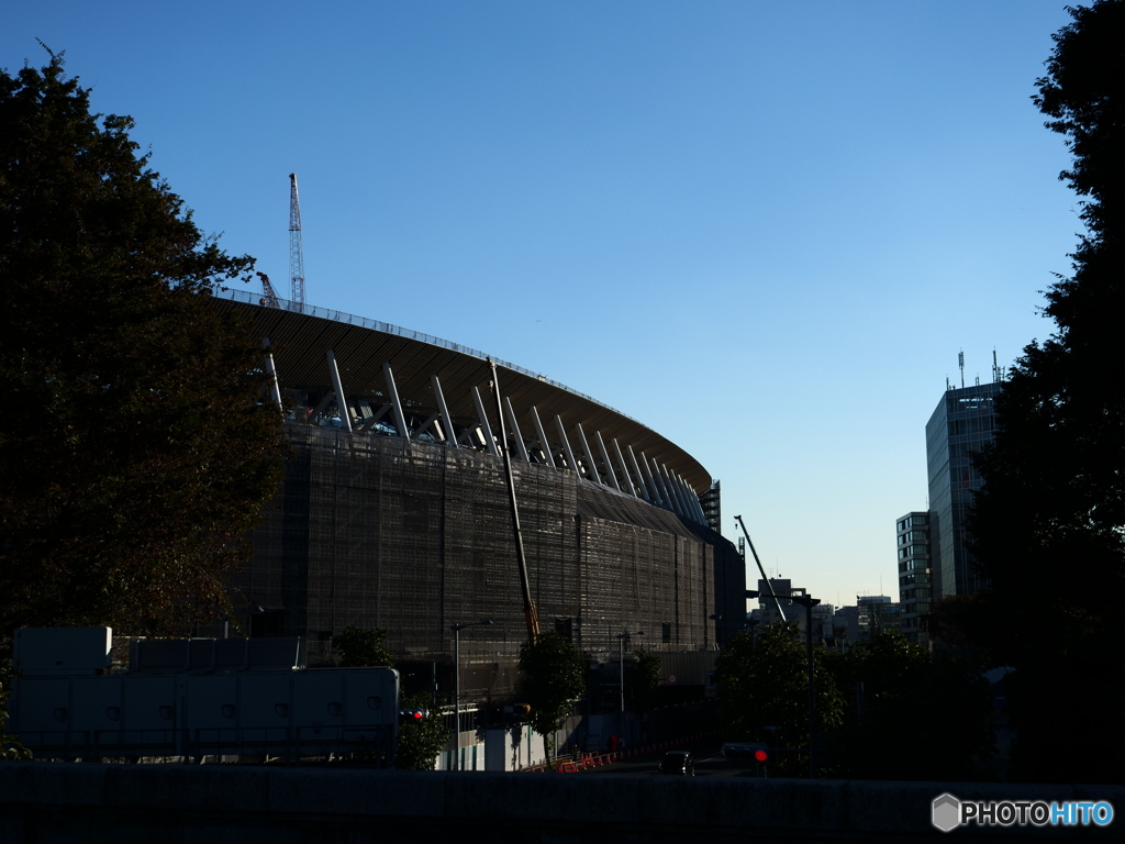 コロシアム建設中