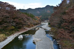 橋から風景