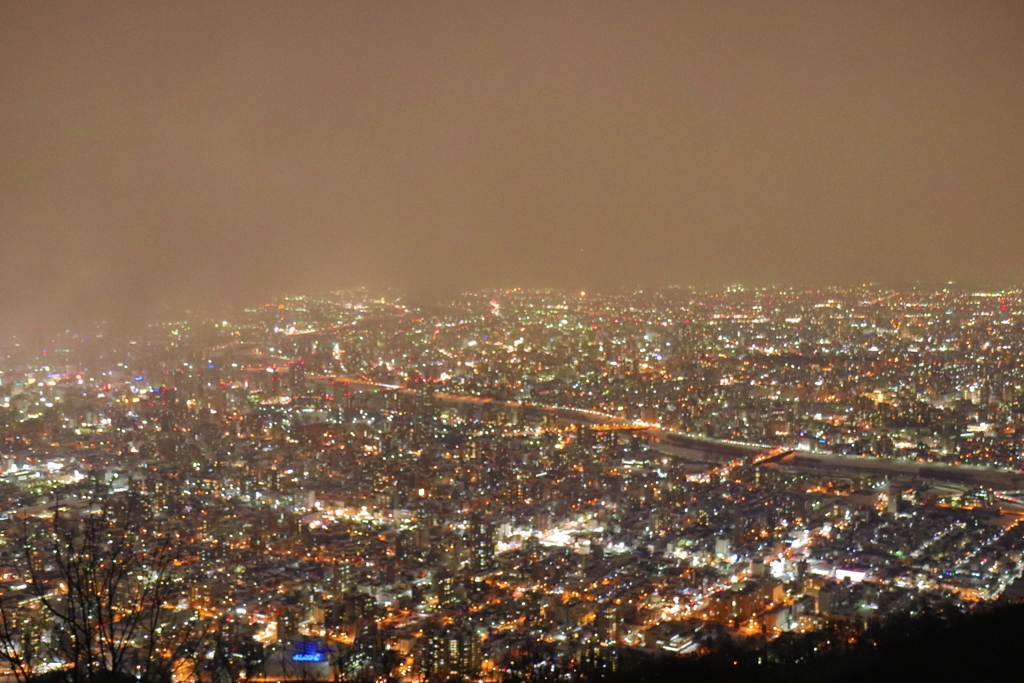 藻岩山 夜景