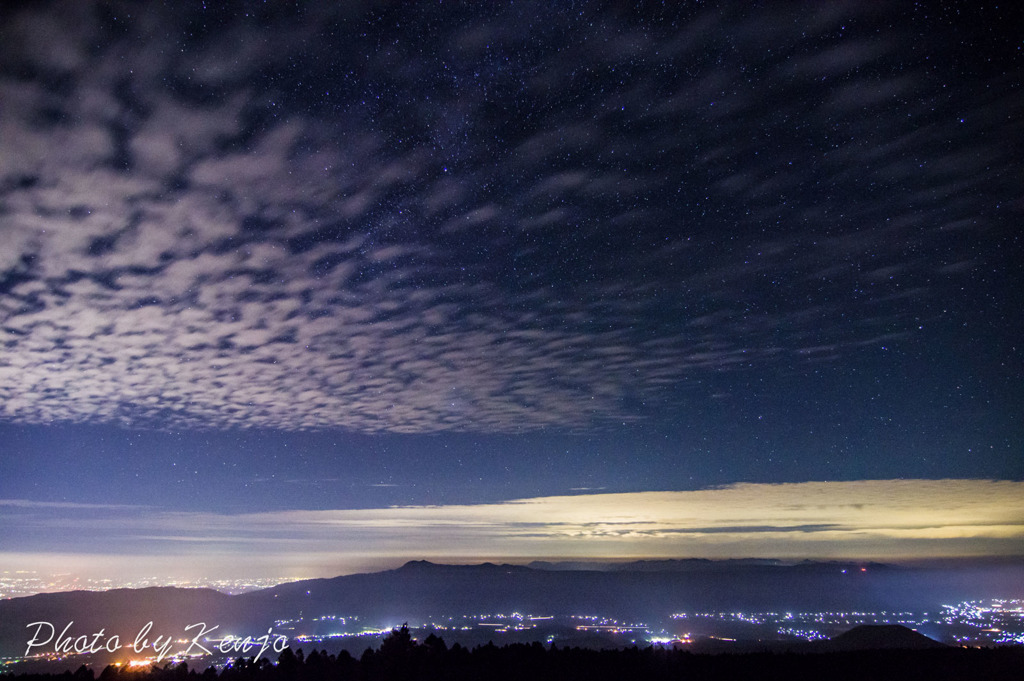 秋の夜空