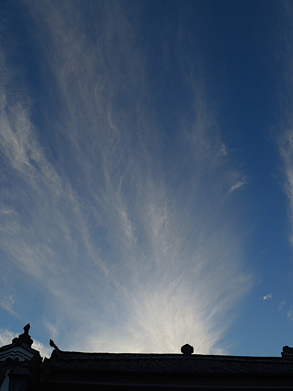 晩夏の空