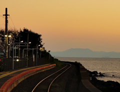 海の見える駅