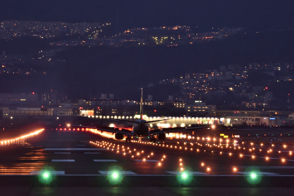夜の空港1