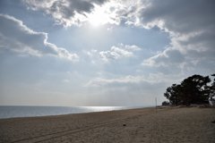 冬の海水浴場 2