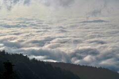 荒れる雲海
