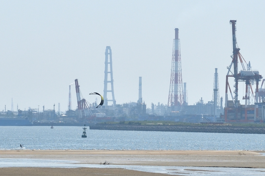 工業地帯の夏休み