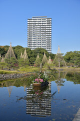 都会の日本庭園
