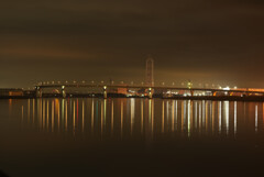 曇天のポートライン