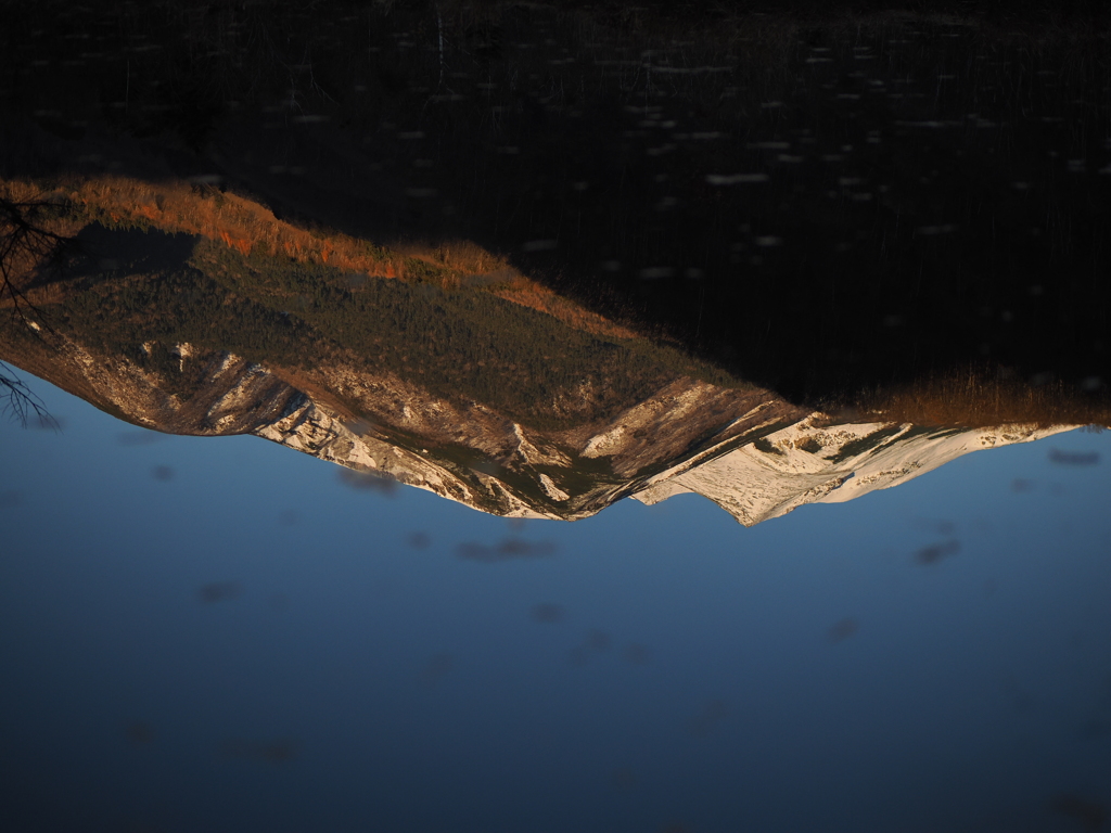 足下に横たわる乗鞍岳