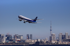 大空へ