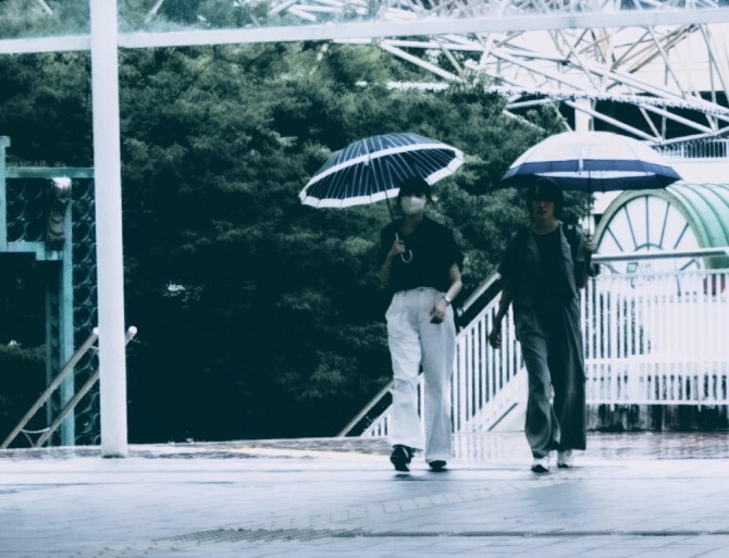 雨もファッション