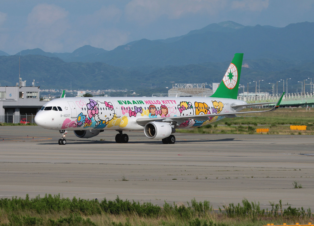 EVA A321-211 Kitty（KIX）