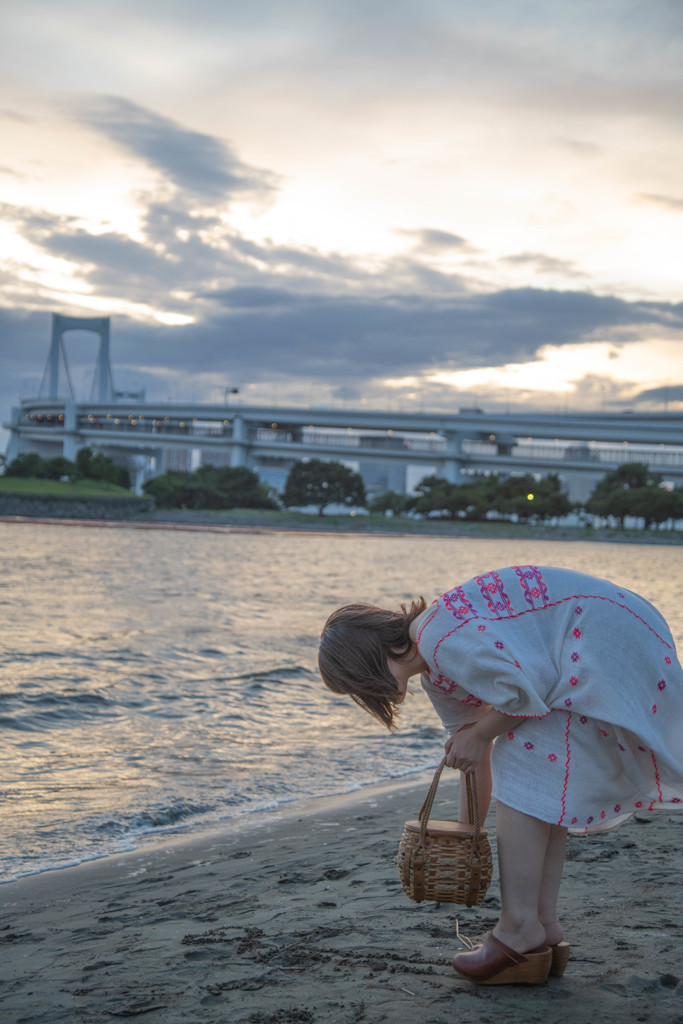 お台場の夕景