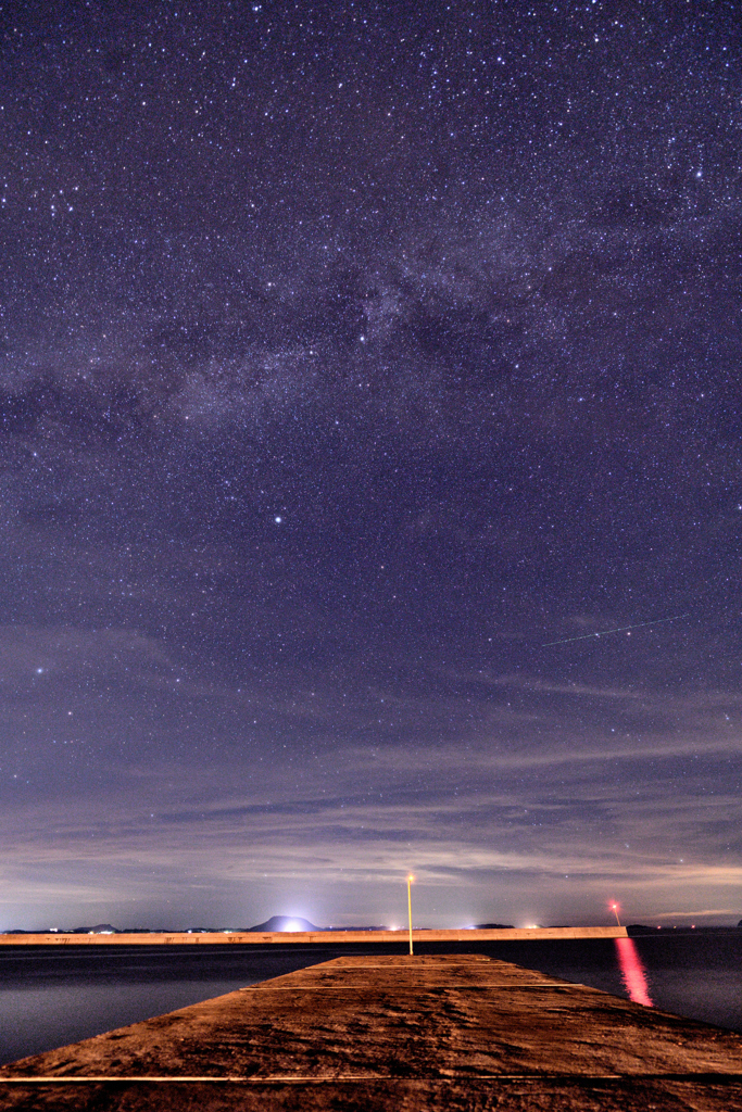 星と願いと夏の空