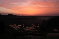朝焼けの星峠